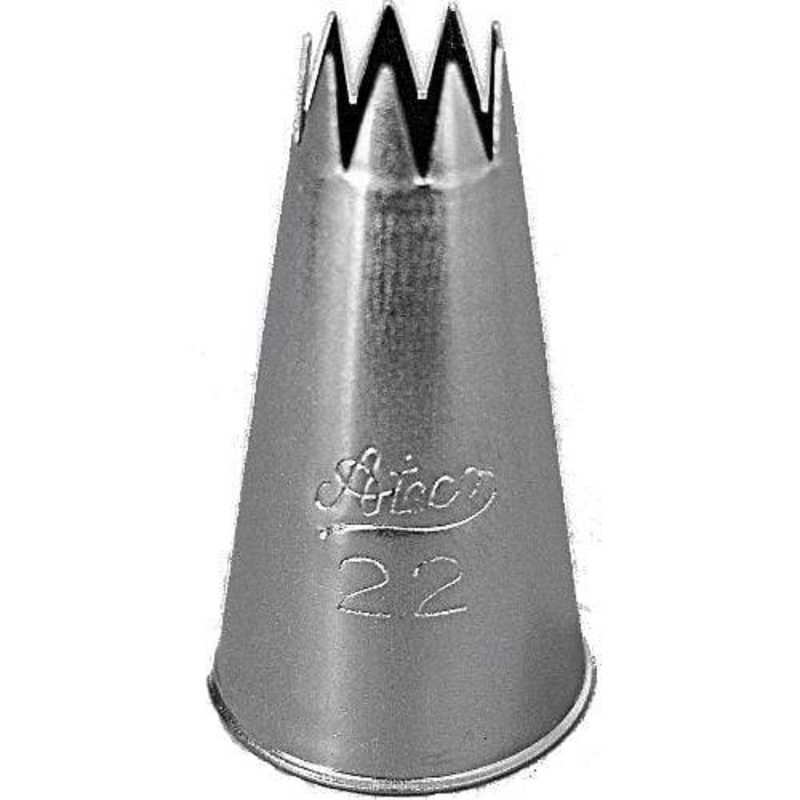 Ateco #22 Open Star Decorating Tip