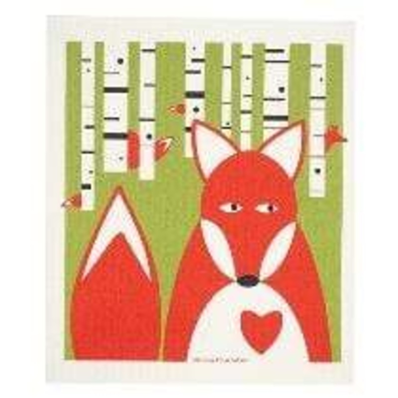Cose Nuove Fox Swedish Dishcloth