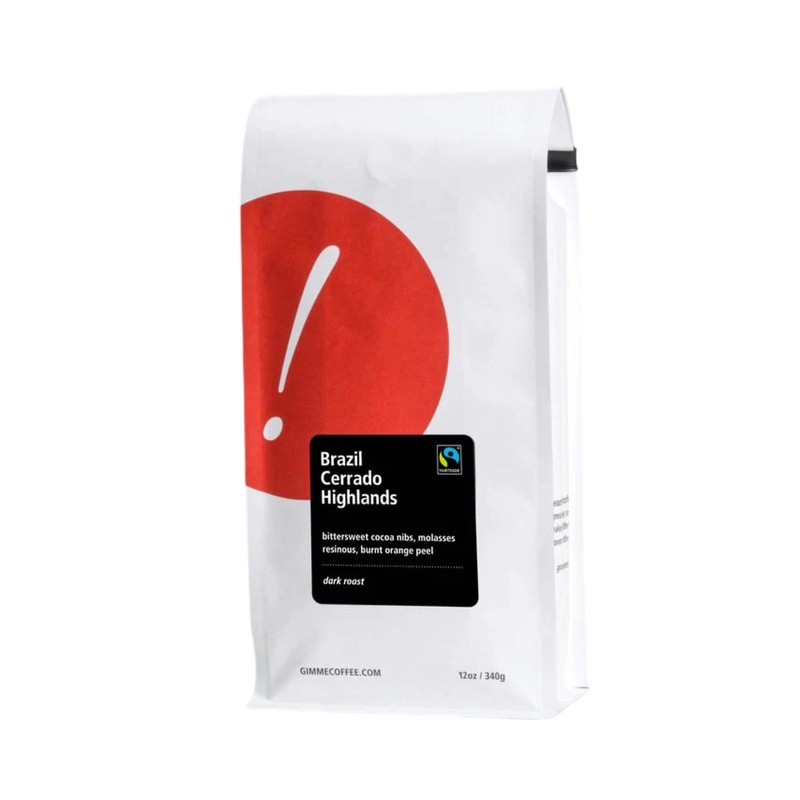 Gimme! Coffee – Brazil Cerrado Highlands Fairtrade Dark Roast