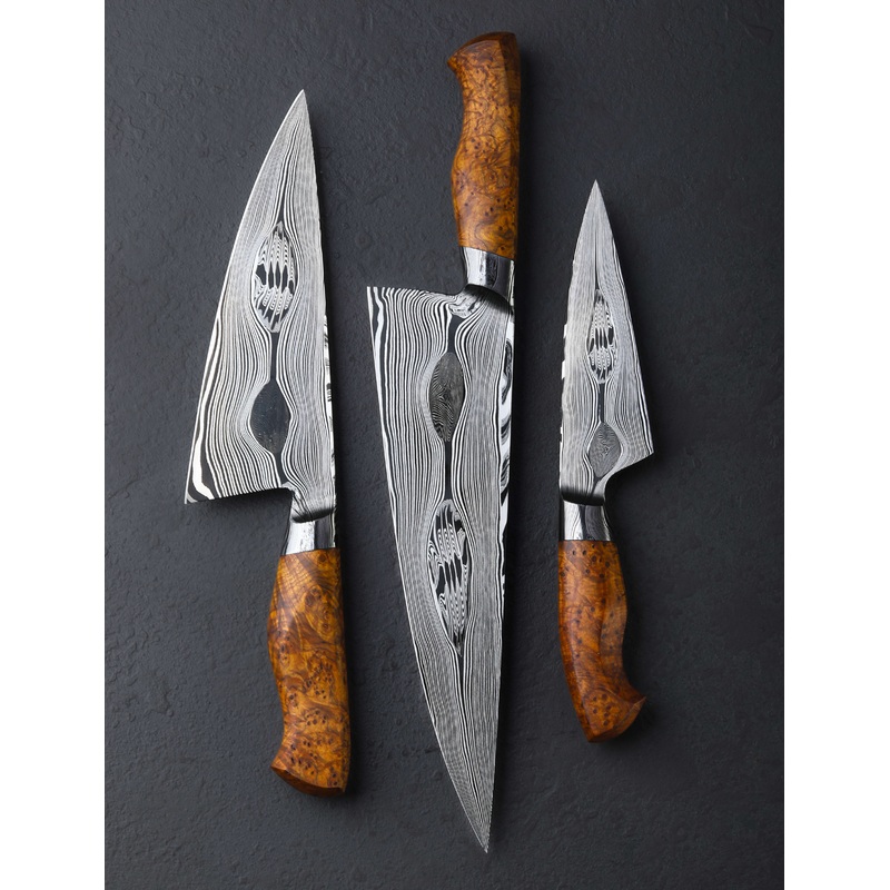 Chittum Burl Chef’s Set