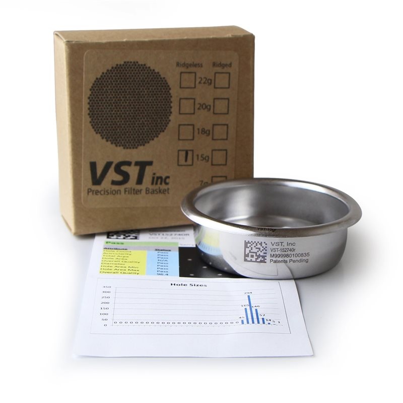 VST Precision 15 Gram Filter Basket – Ridgeless