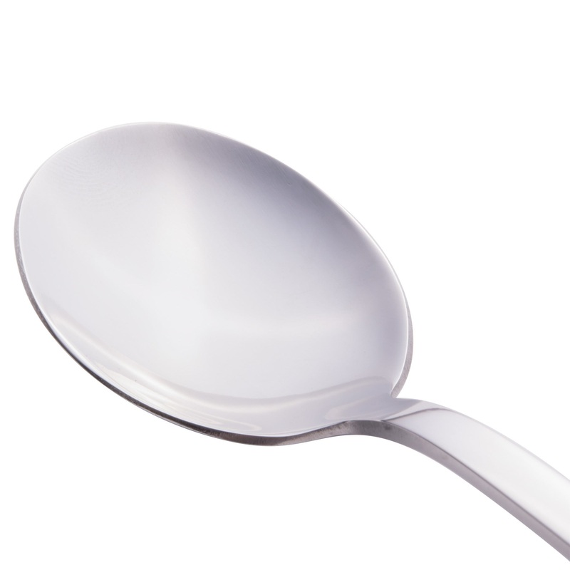 World Tableware 963 001 Elexa 6 1/8″ 18/0 Stainless Steel Heavy Weight Teaspoon – 12/Pack