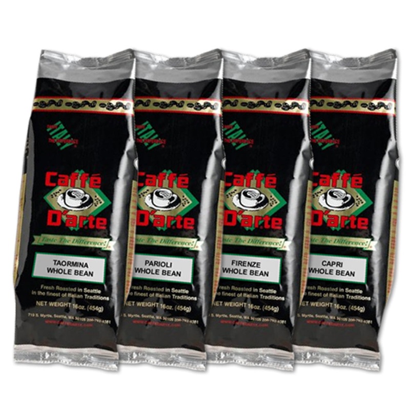 Caff D’arte Whole Bean Espresso Sampler