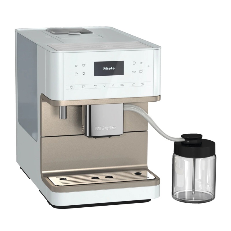 Miele CM6360 Milk Perfection Coffee System – White – Open Box