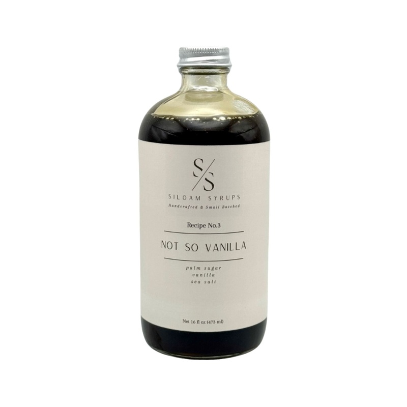 Not So Vanilla Simple Syrup