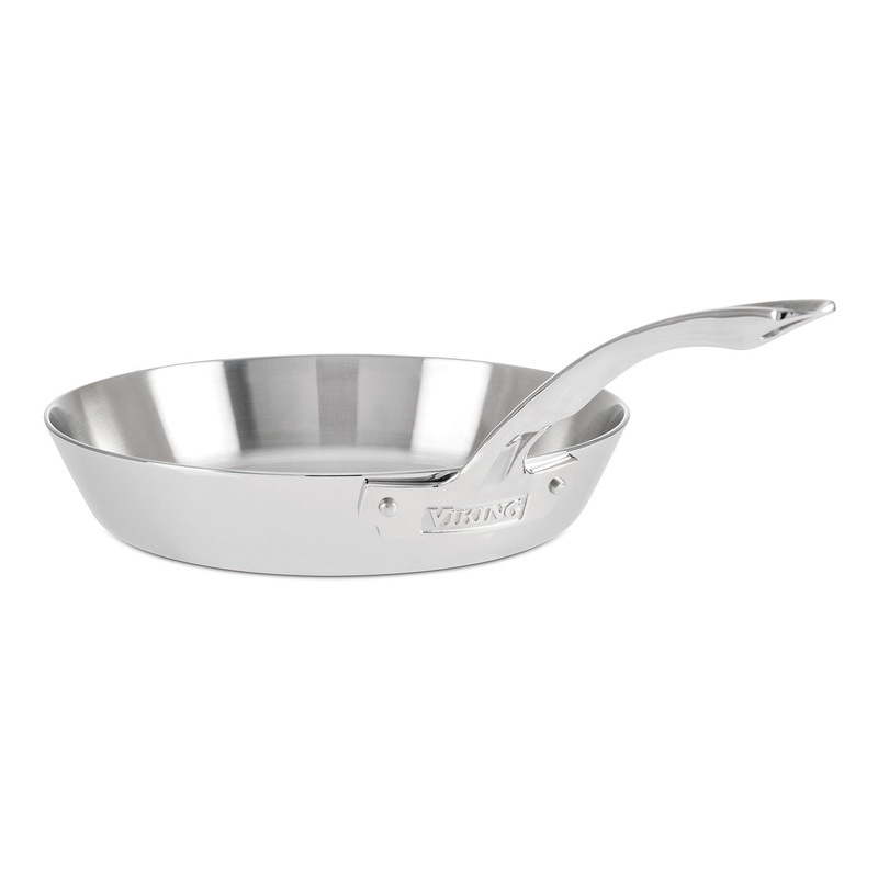 Viking Contemporary 3-Ply Stainless Steel 10-Inch Fry Pan
