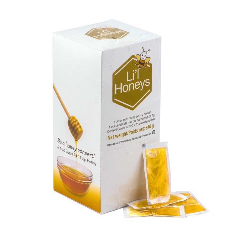 Bee Maid Lil’ Honey Packets (120 x 7g)