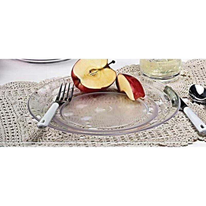 CreativeWare 10 in. Acrylic Dinner Plate