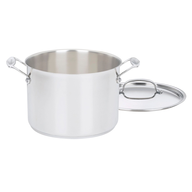 Cuisinart Chef’s Classic Stainless 8 Qt. Stockpot w/Cover