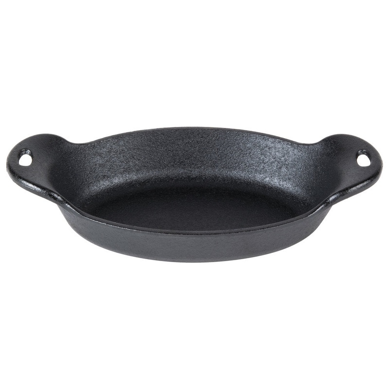 Lodge Cast-Iron Oval Casserole Dish – 16 oz.