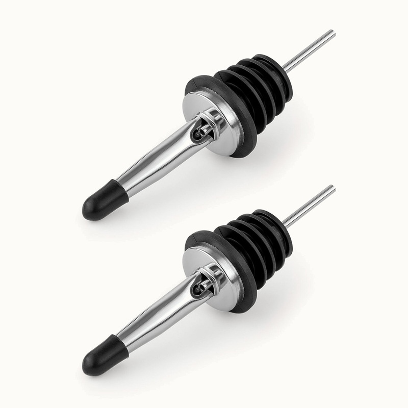 Stainless Steel Pourers for Liquor Bottles