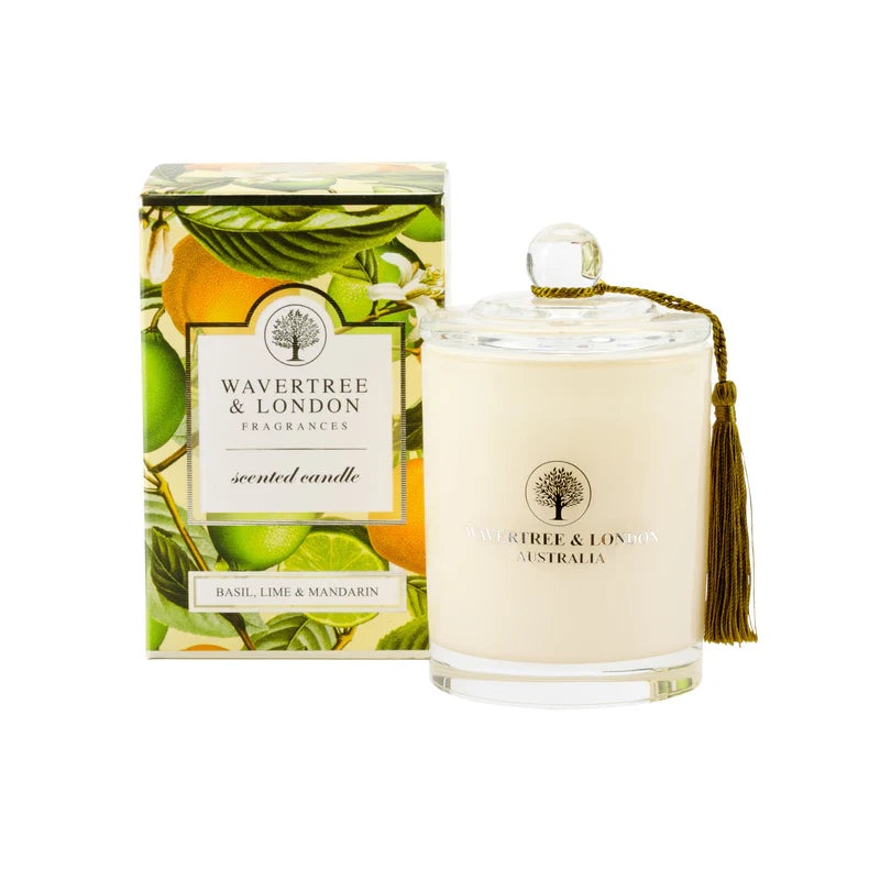 Wavertree & London Soy Candle – Basil, Lime & Mandarin