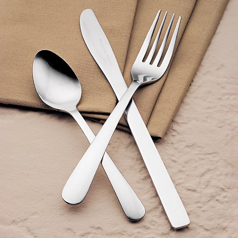 World Tableware Brandware 141 004 Windsor 6 3/4″ 18/0 Stainless Steel Heavy Weight Round Bowl Soup Spoon – 12/Pack