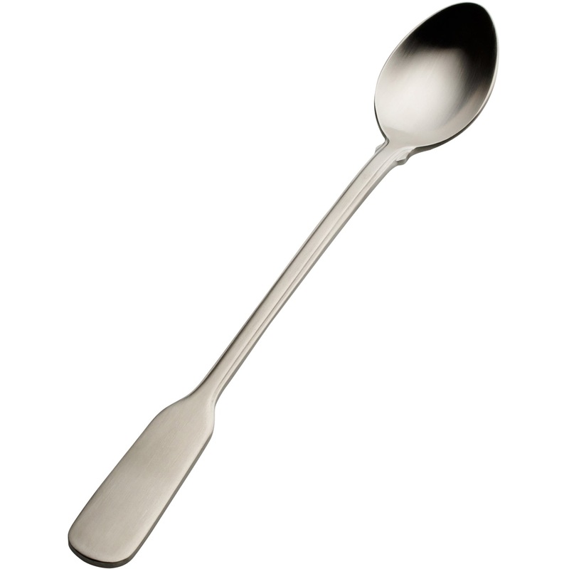Bon Chef S1902 Liberty 7 3/4″ 18/10 Stainless Steel Iced Tea Spoon – 12/Pack