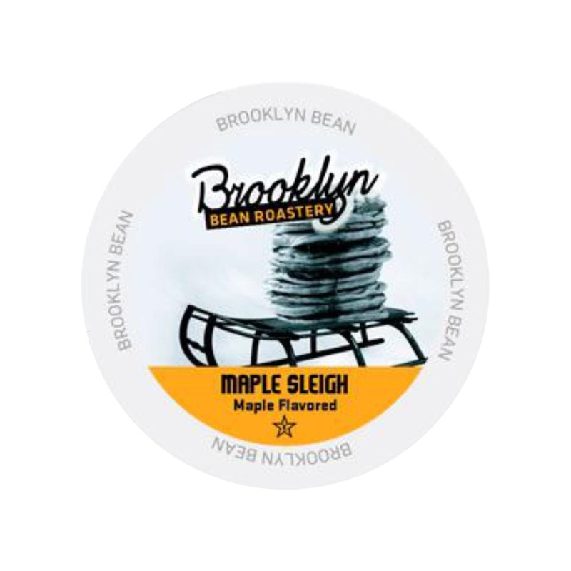 Brooklyn Bean Maple Sleigh Single-Serve Coffee Pods (Box of 40)