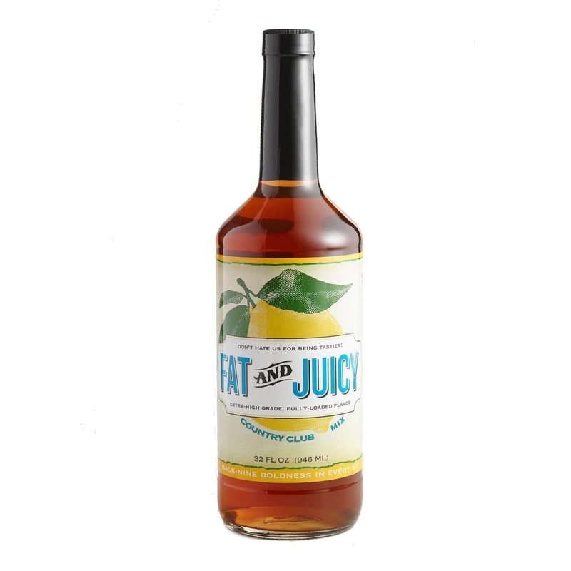 Fat & Juicy Country Club Lemonade and Iced Tea Mix, 32 oz