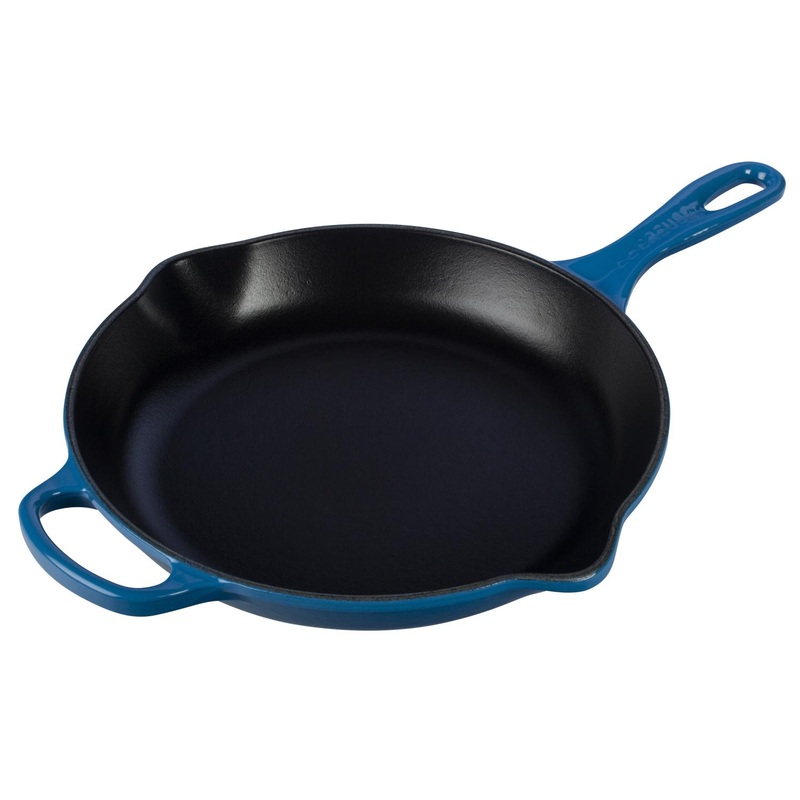Le Creuset 10.25 inch Skillet Marseille Blue