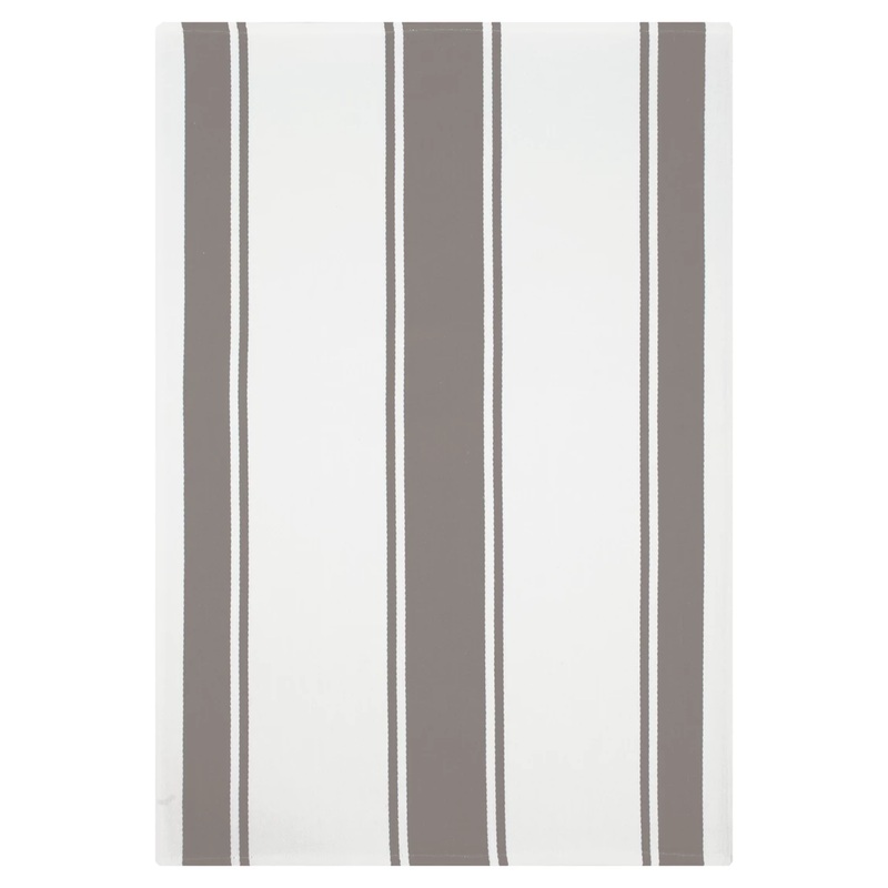 MU Kitchen- Stripe Towel- Nickel