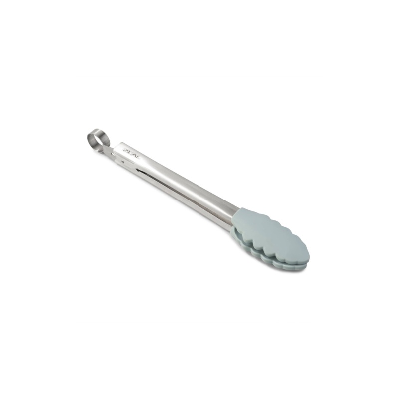 Silicone Tongs – Coastal Grey