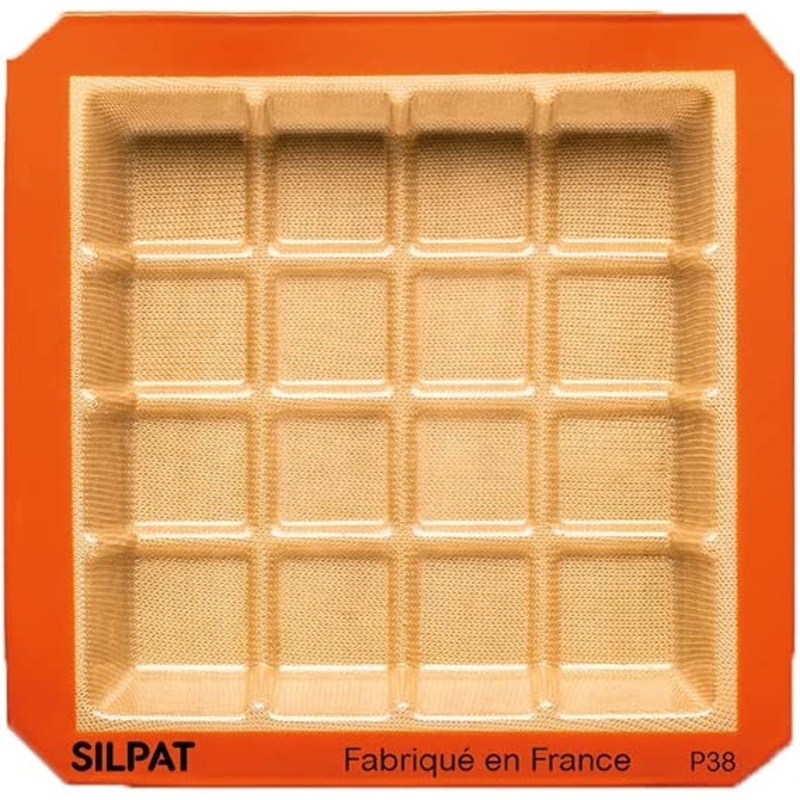 Silpat Square Tablette Mold – 10 1/4” x 10 1/4”