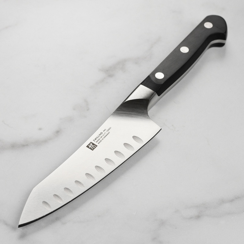 Zwilling Pro 5.5″ Hollow Edge Rocking Santoku Knife