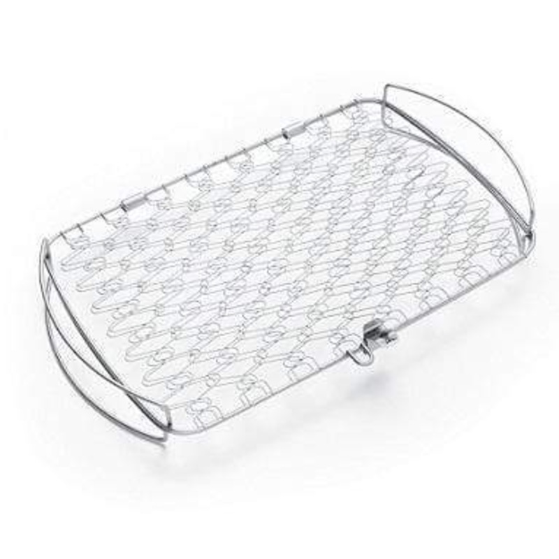BBQ Stainless Steel Large Flex Basket