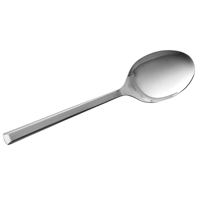 Chef & Sommelier T7432 Azali 8 3/4″ 18/10 Stainless Steel Extra Heavy Weight Serving Spoon by Arc Cardinal – 12/Pack