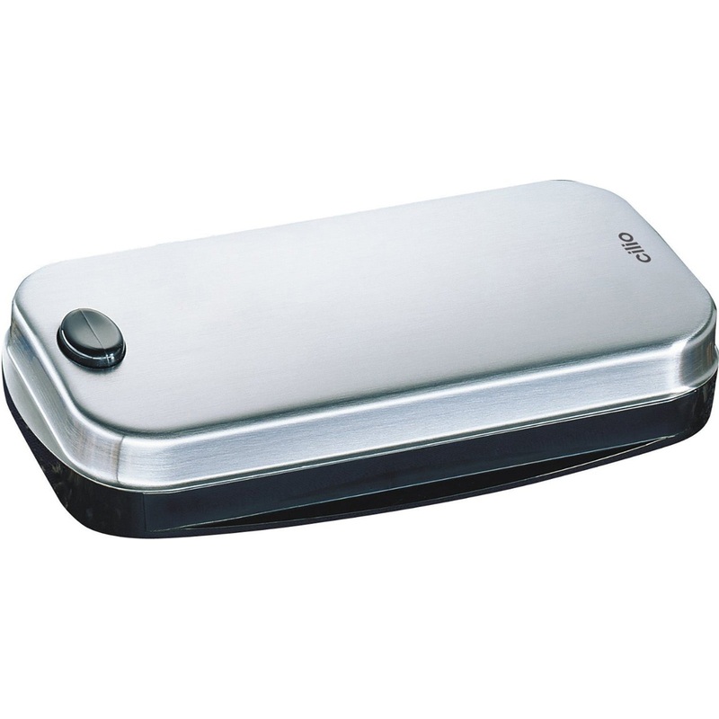 Cilio Premium Handheld Table Crumb Remover, Stainless Steel