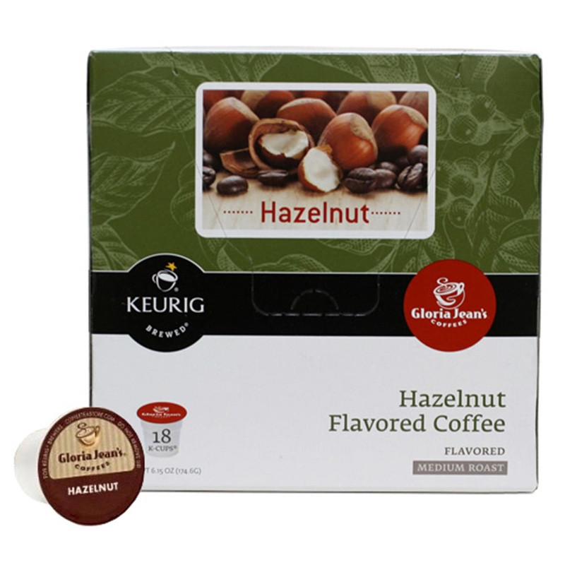 Gloria Jean’s Hazelnut K-Cup Packs
