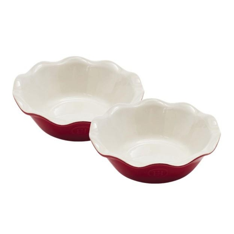 SALE! Mini Pie Dish Set of 2 Burgundy by Emile Henry