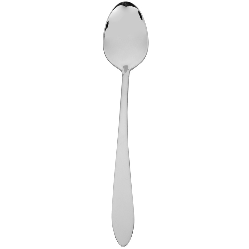 Walco 0104 Idol 7 3/4″ 18/10 Stainless Steel Extra Heavy Weight Iced Tea Spoon – 12/Pack