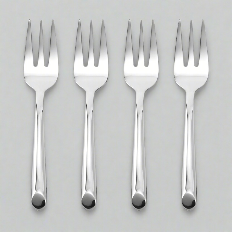 Wave Set of 4 Appetizer Forks