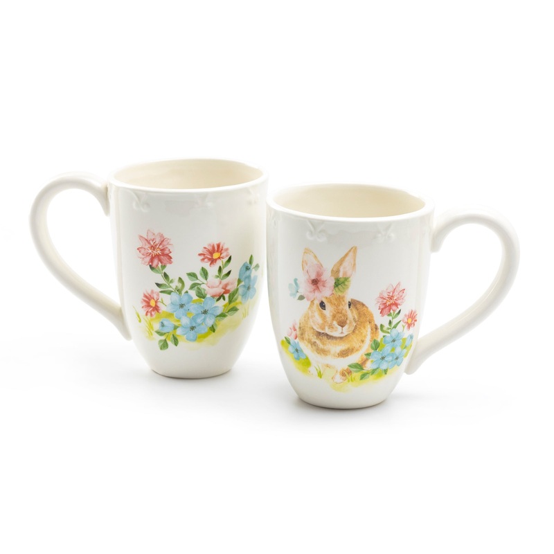 Flower Bunny Mug