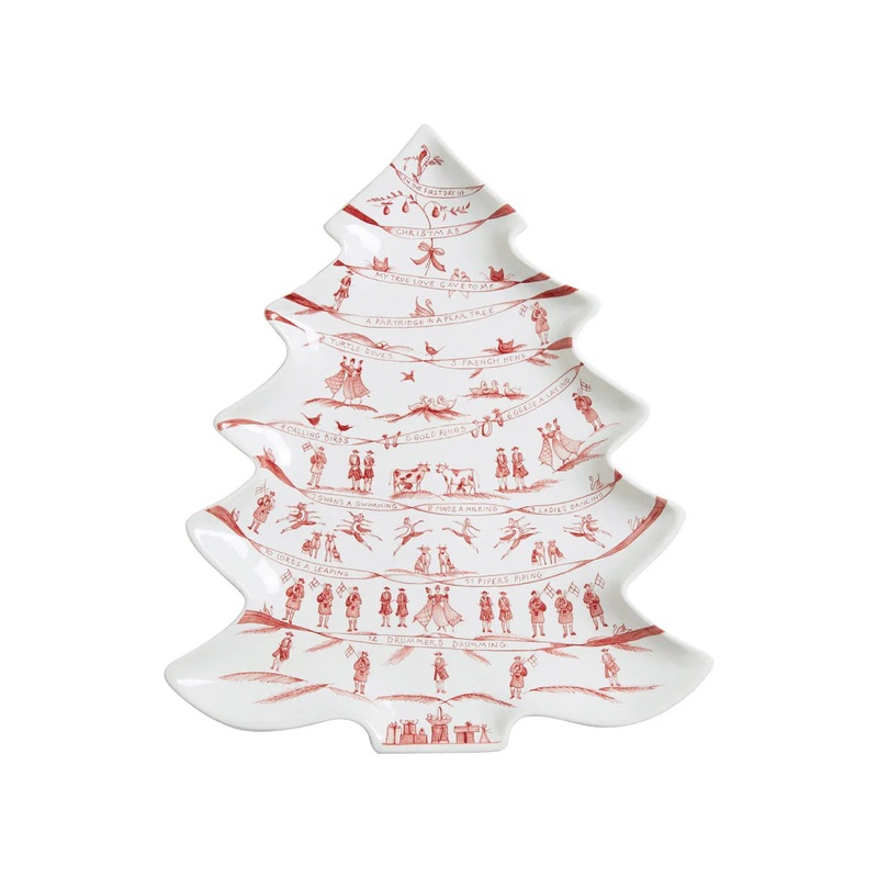 Juliska Country Estate Winter Frolic 15″ Tree Platter