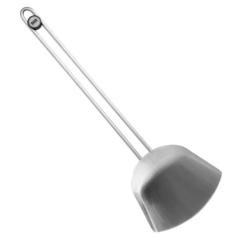 Kuhn Rikon Essential Wok Spatula, Stainless Steel, 13.75″