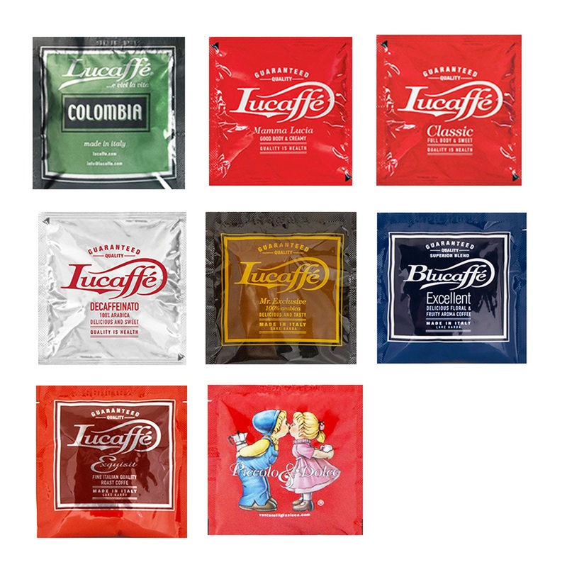 Lucaffe Mixed ESE 7g Single Pods x 150
