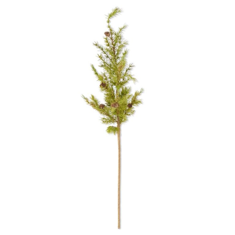 Pine Stem with Small Pinecones 40″