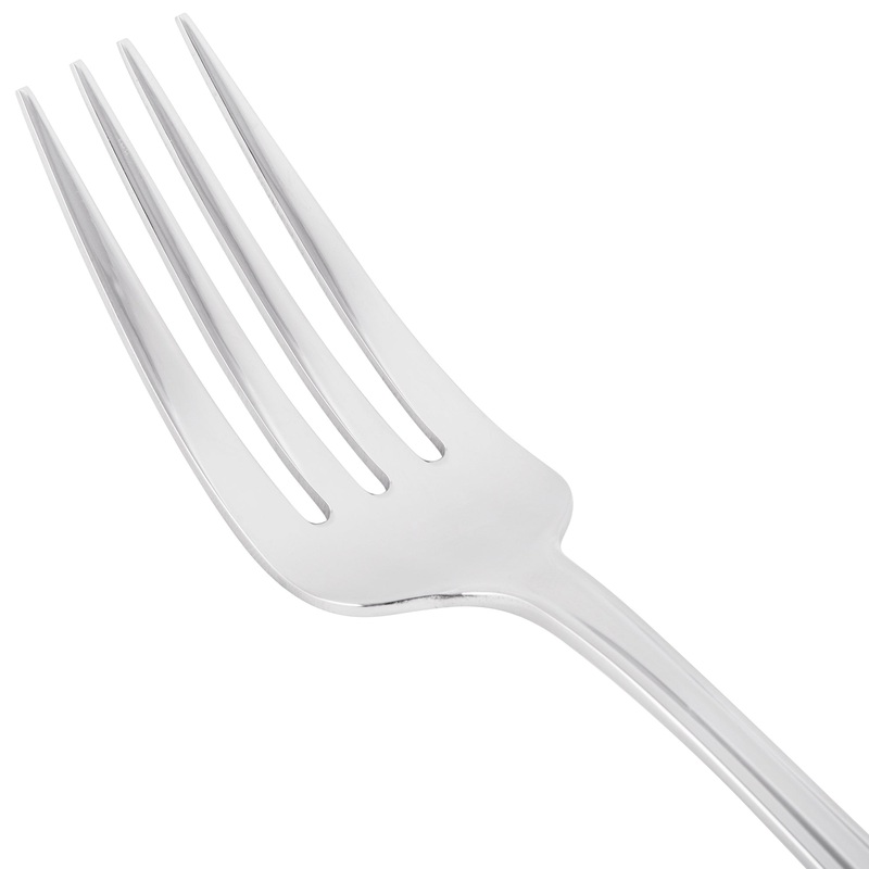 World Tableware 981 038 Sonata 7″ 18/8 Stainless Steel Extra Heavy Weight Salad Fork – 12/Pack