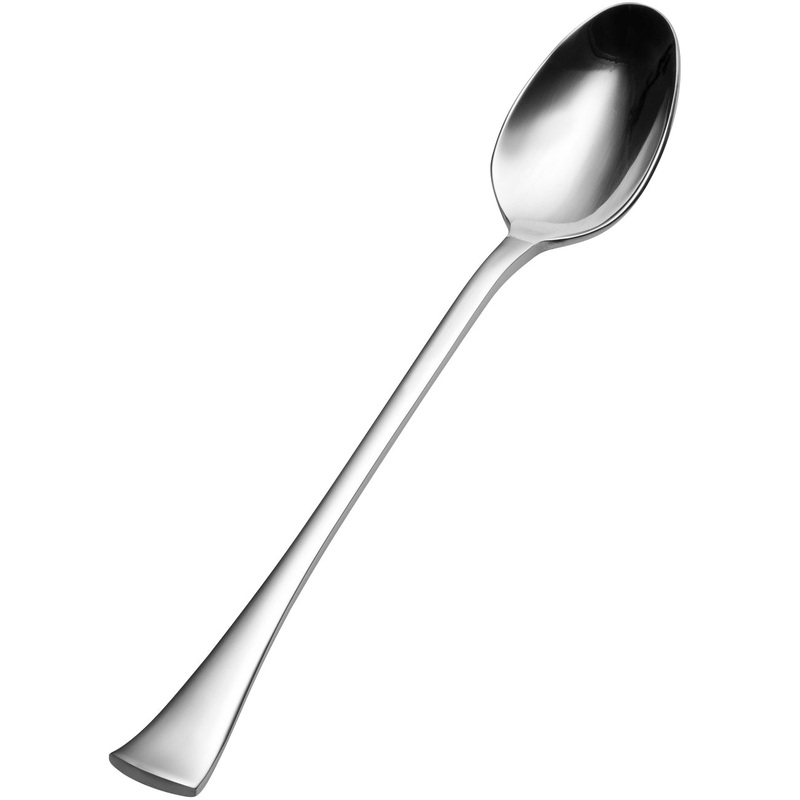 Bon Chef SBS3202 Aspen 8″ 18/0 Extra Heavy Weight Bonsteel Iced Tea Spoon – 12/Pack