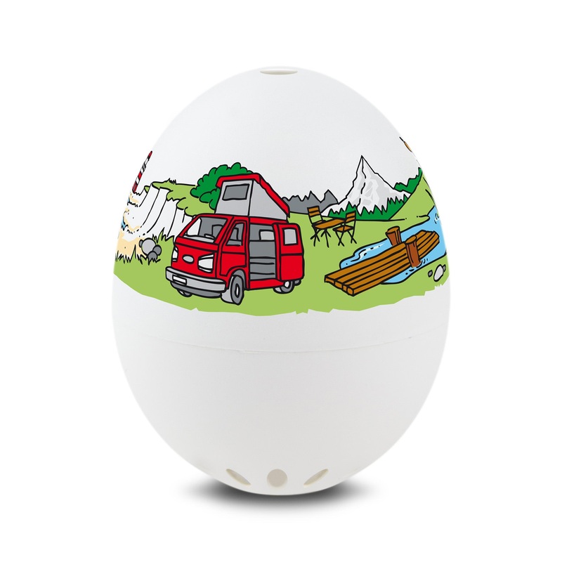 Brainstream Camping BeepEgg Singing and Floating Egg Timer for Boiled Eggs
