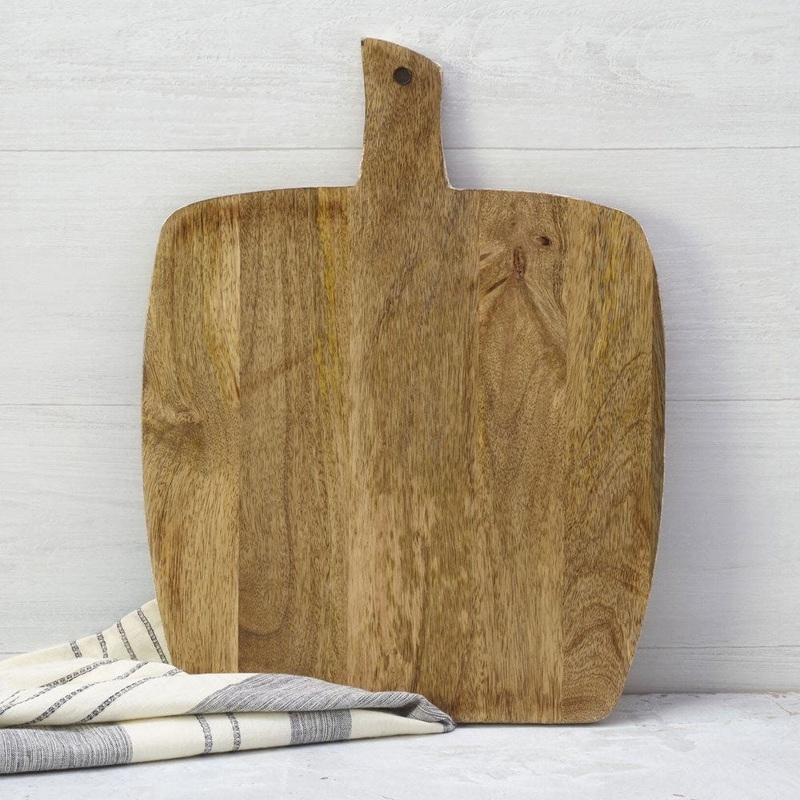 Fitz and Floyd Austin Craft Upton Charcuterie Paddle Serving Board