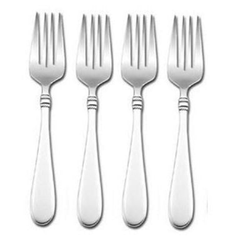 Next Day Gourmet Balustrade Set of 4 Salad Forks same as Oneida Avondale