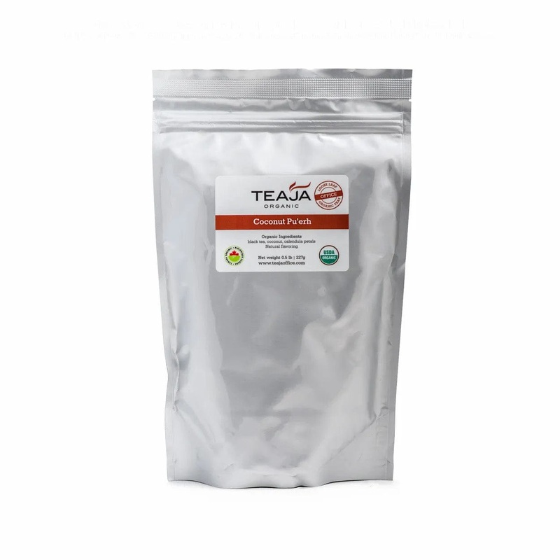 Teaja Coconut Pu’erh Organic Loose Leaf Tea (0.5lb)