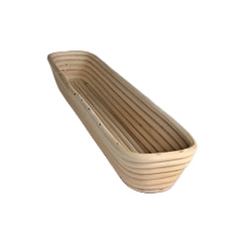 Brotform Bread Rising Basket, Baguette 17″x3″