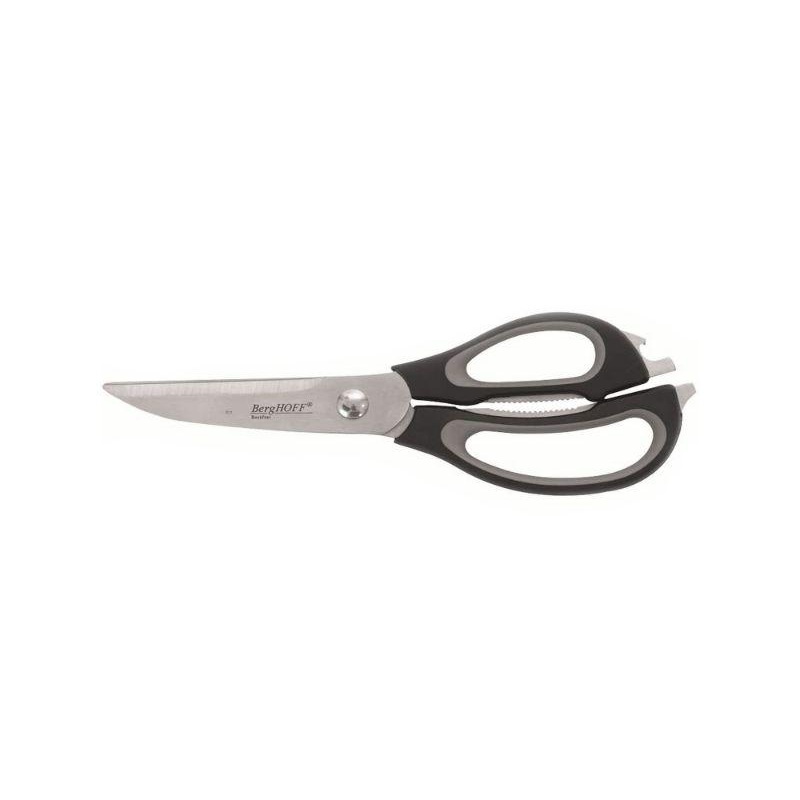 BergHOFF Essentials 8.75″ Stainless Steel Kitchen Scissors with Integrated Bottle Opener