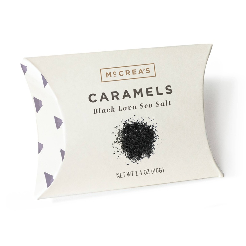 Caramels Pillow Box – Black Lava Sea Salt