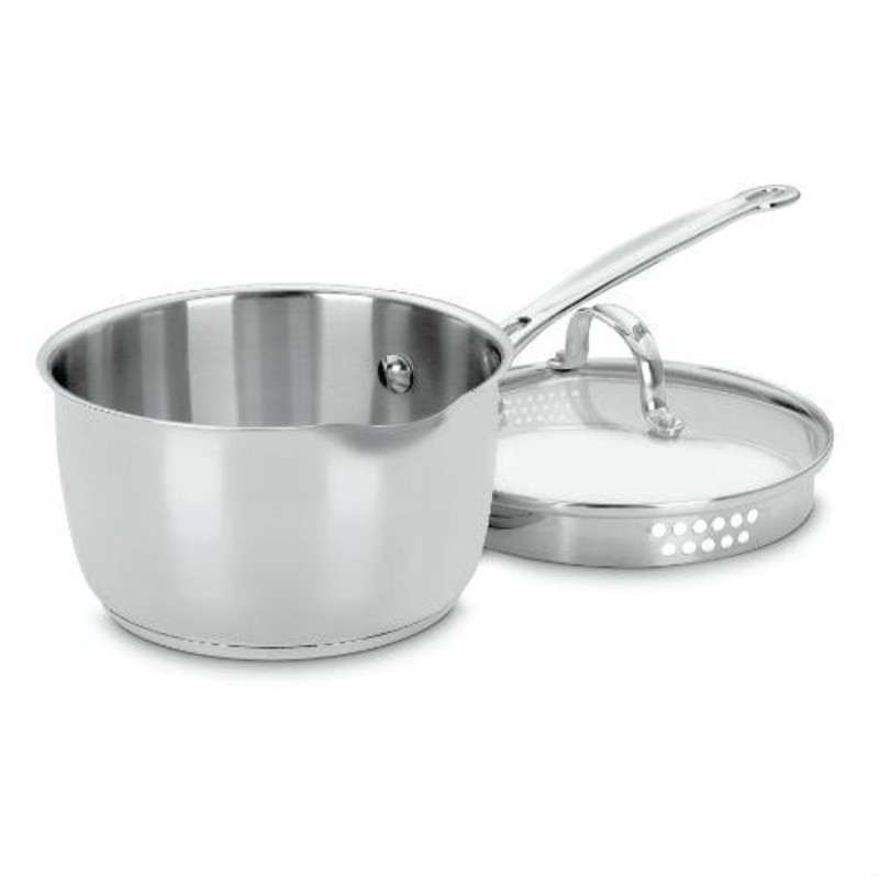 Cuisinart Chef’s Classic Stainless Steel 3 qt. Cook and Pour Saucepan