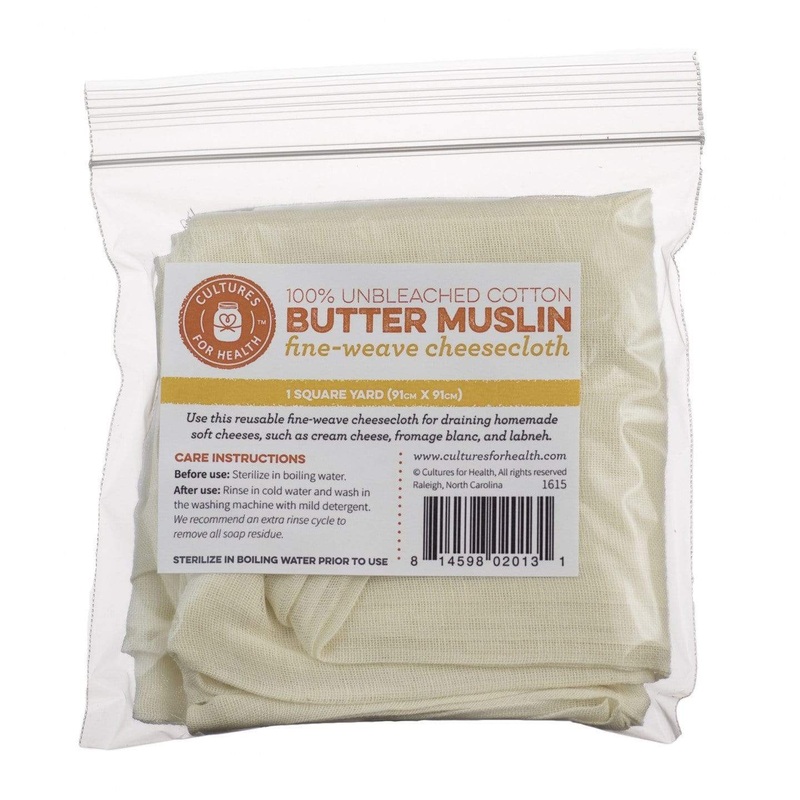Cultures for Health Butter Muslin