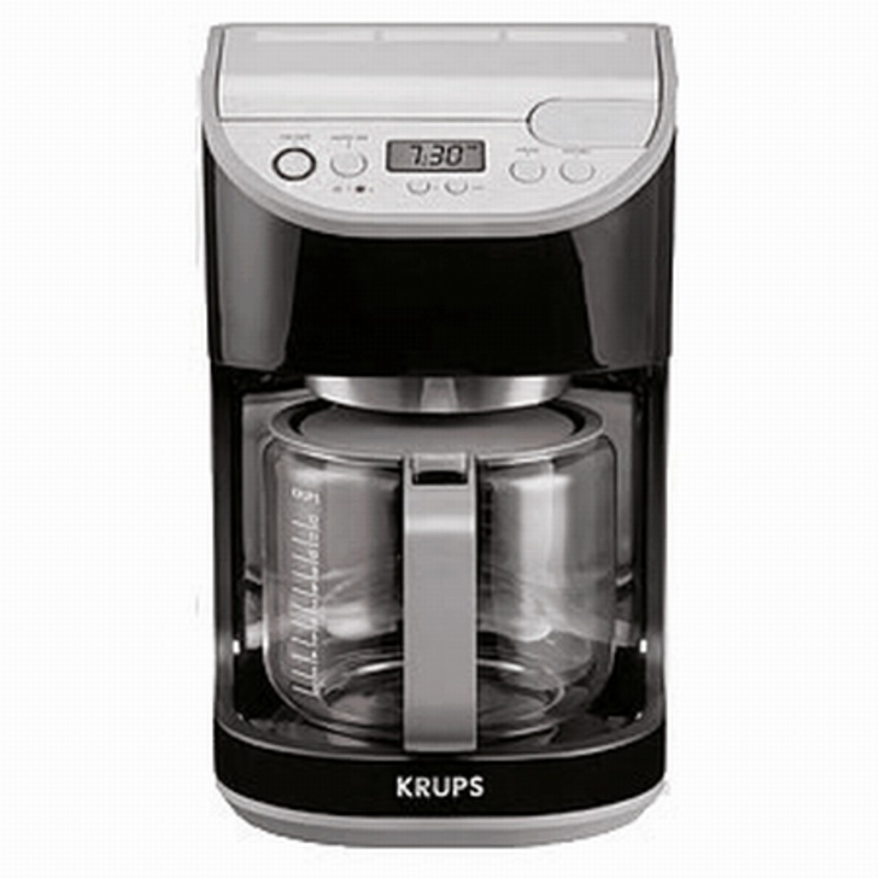 DISCONTINUED – Krups KM4055 Precision 12-Cup Coffeemaker with Glass Carafe