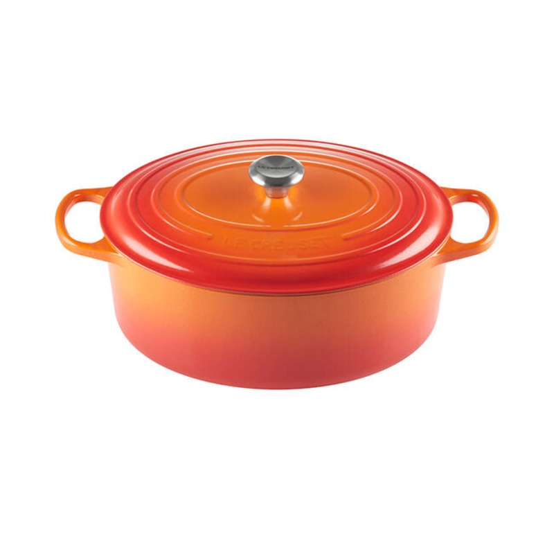 Le Creuset – 9.5 Qt. Signature Oval – Flame